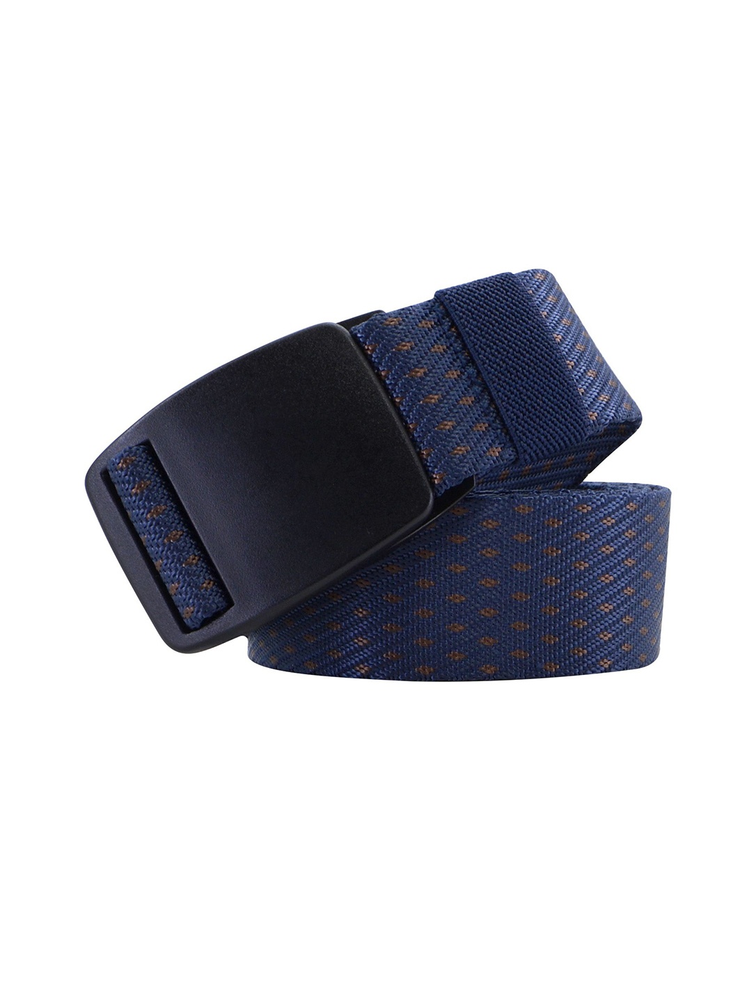 

Metronaut Men Printed Belt, Blue