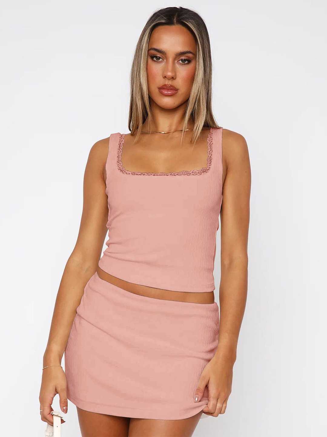 

StyleCast x Revolte Tank Top, Pink