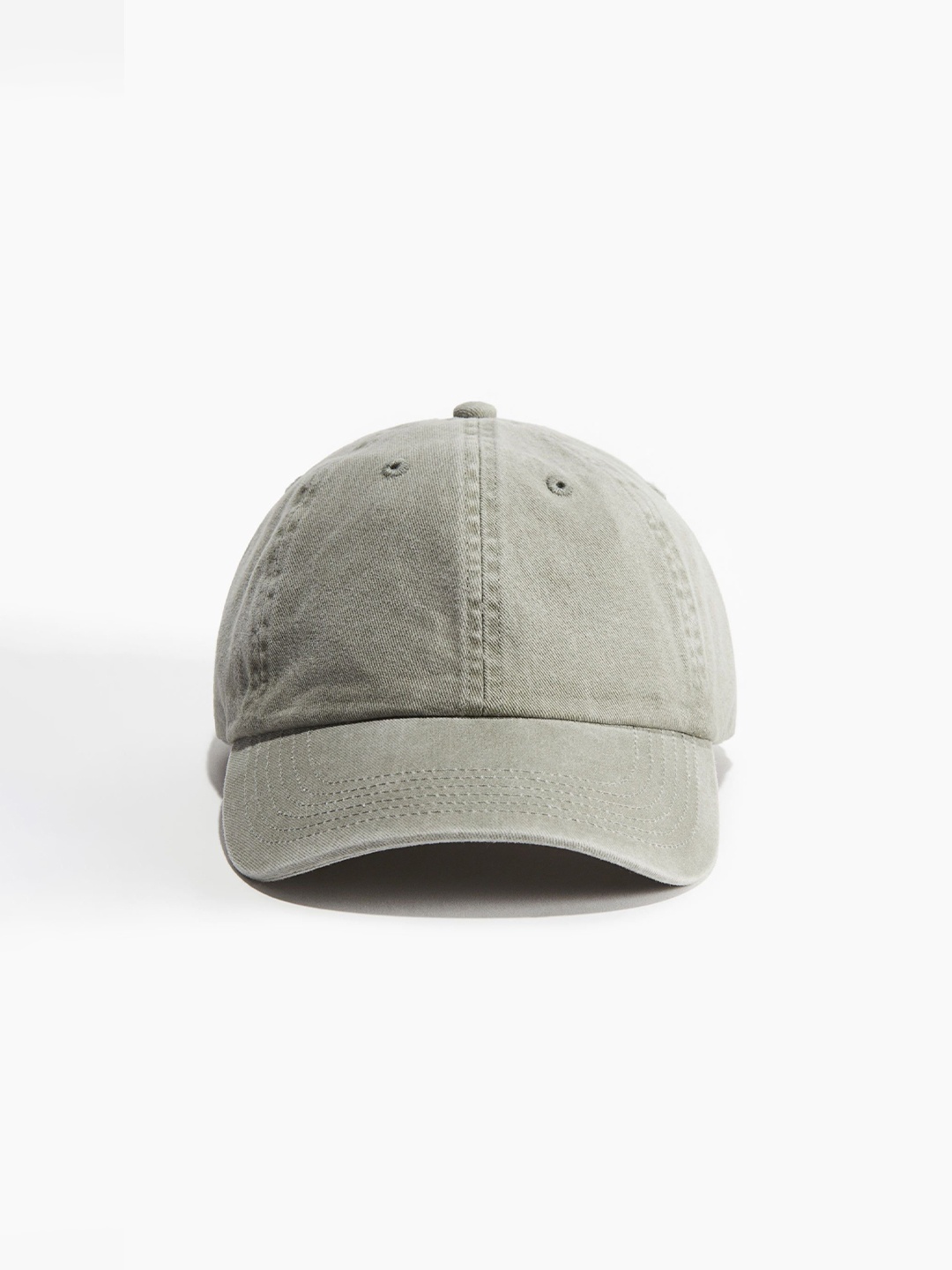 

H&M Cotton Twill Cap, Green