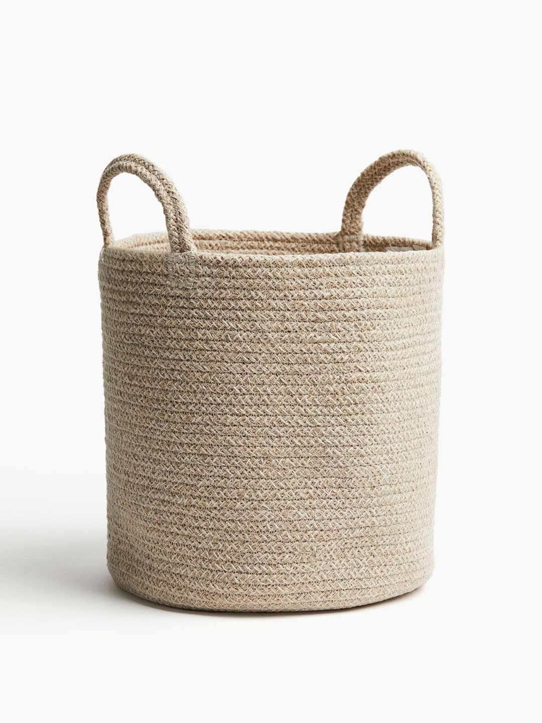 

H&M Beige Cotton Storage Basket