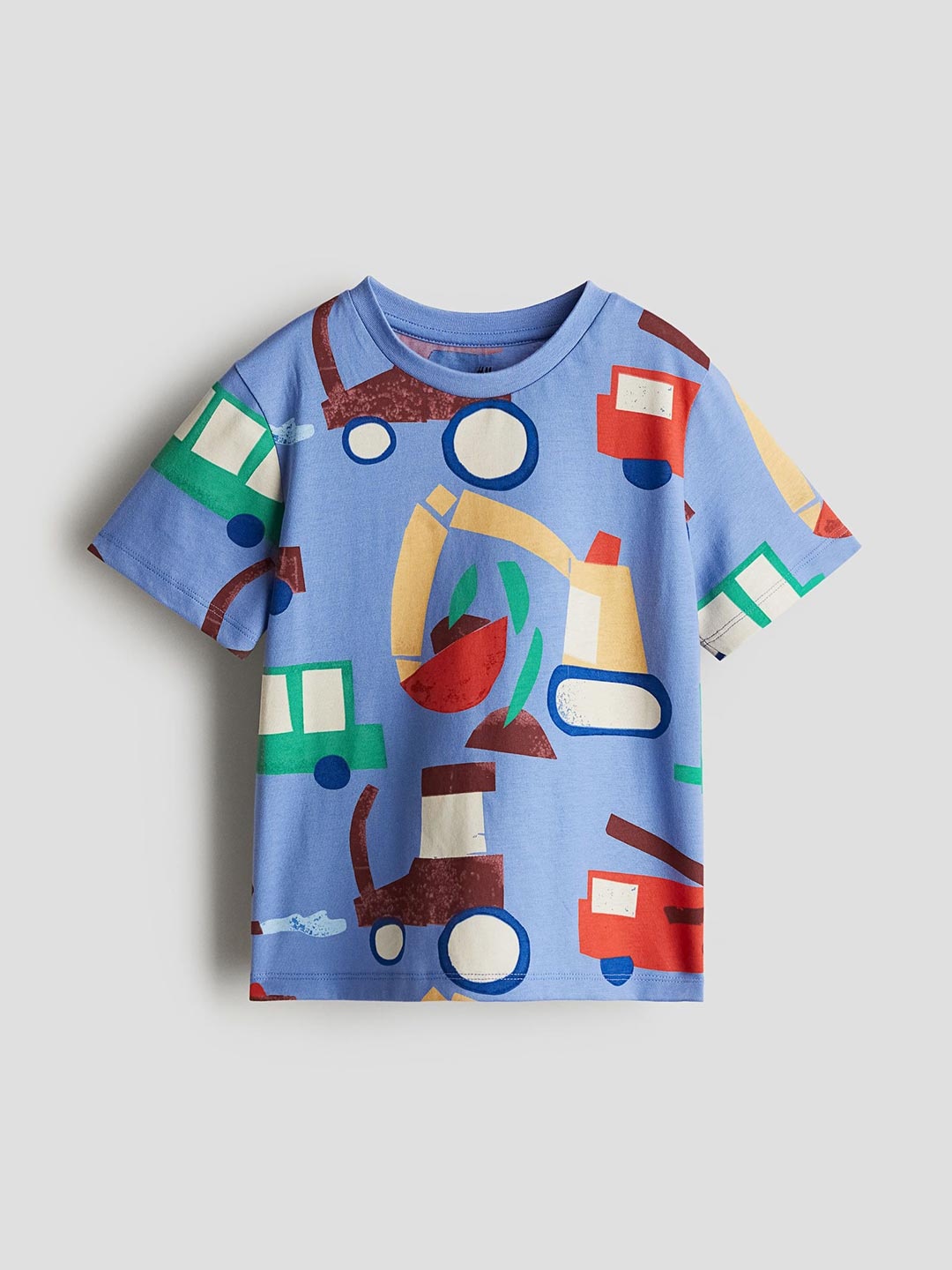 

H&M Printed T-shirt, Blue
