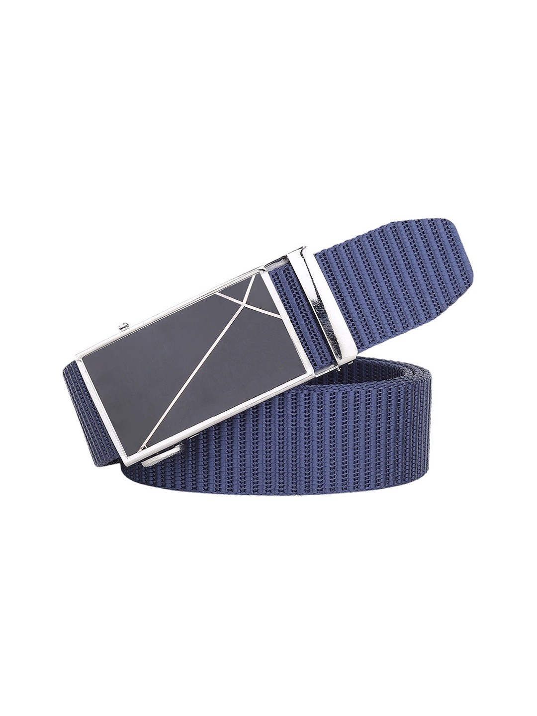 

Metronaut Men Textured Belt, Blue
