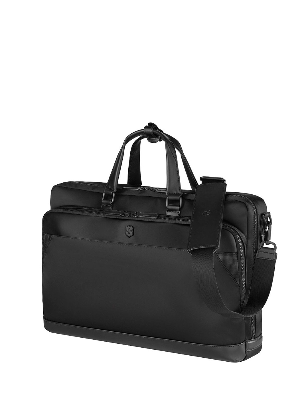 

Victorinox Unisex Leather Backpack, Black