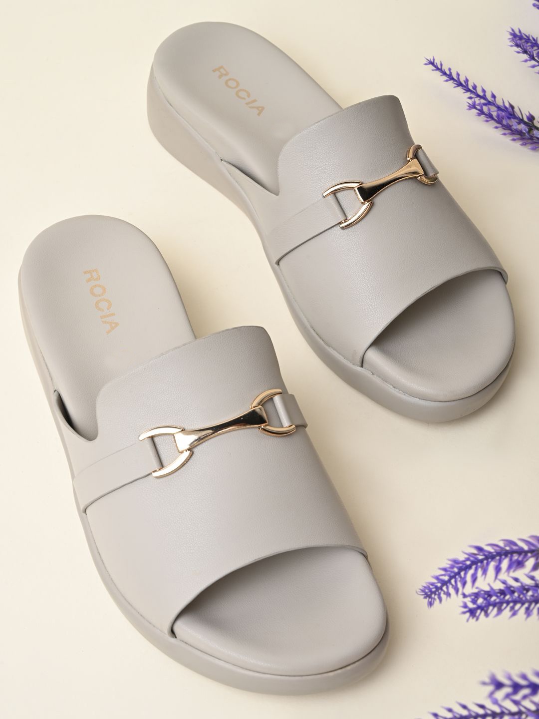 

Rocia Women Wedge Sandals, Grey