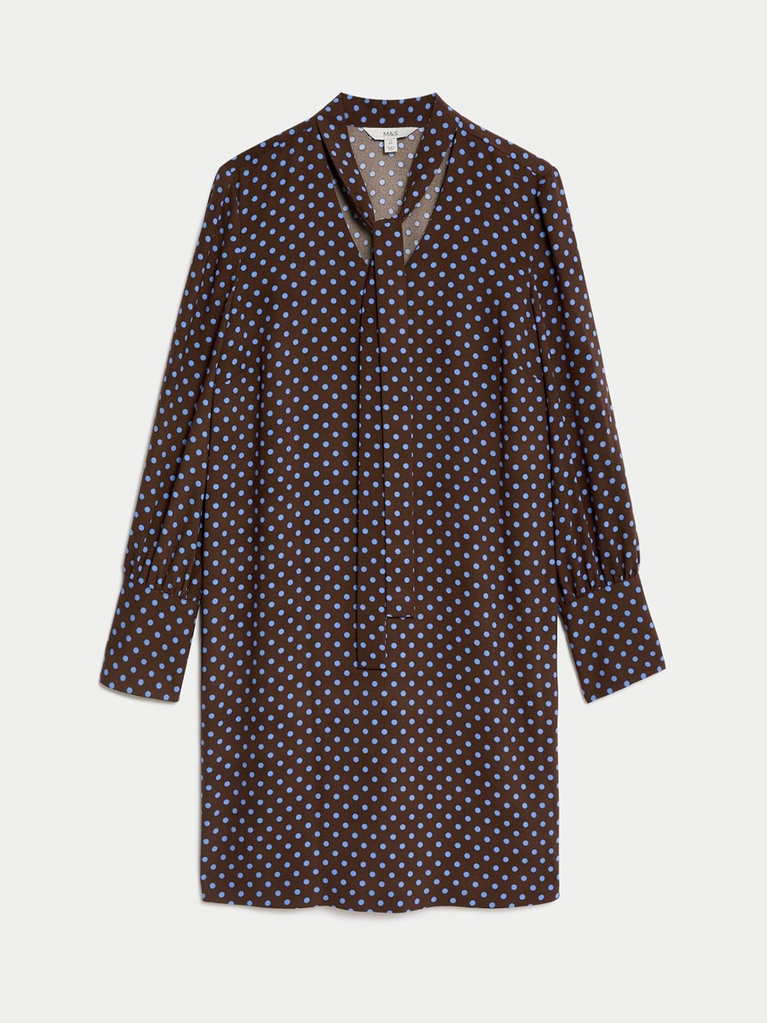 

Marks & Spencer Women Printed A-Line Dress, Brown