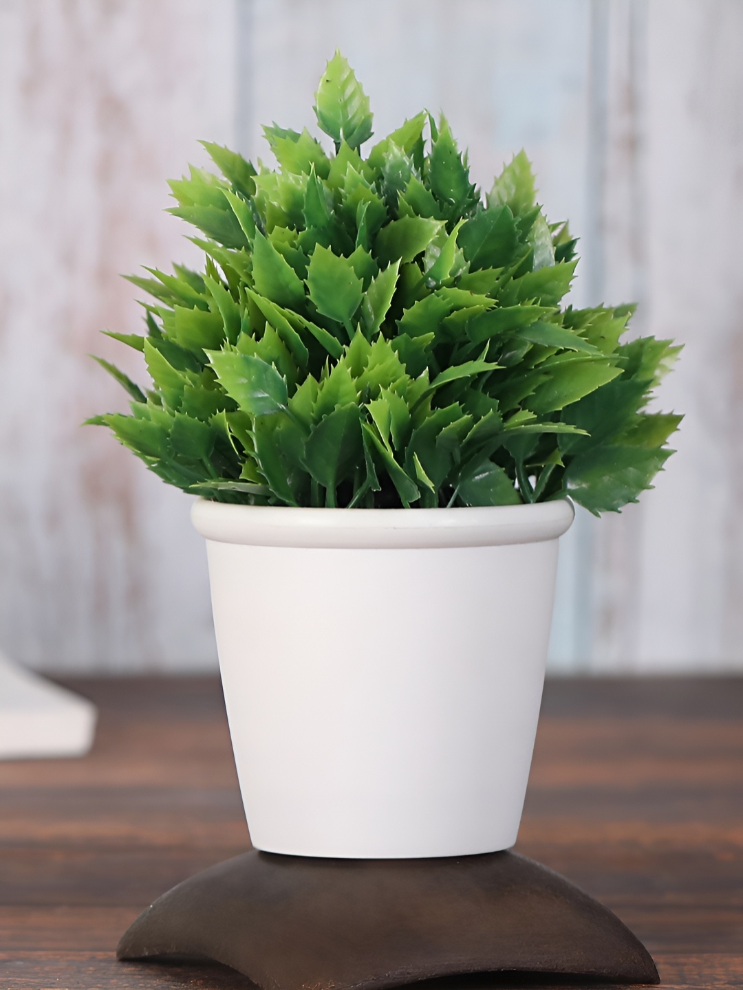 

FOLIYAJ Green 1 Pieces Artificial Plant With Pot