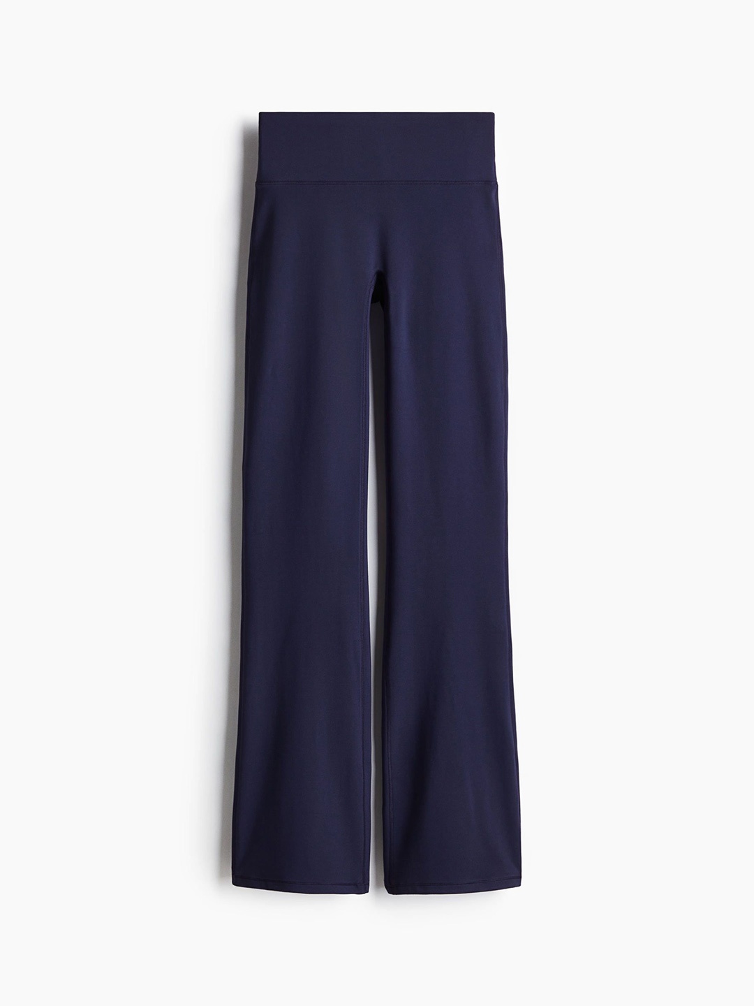 

H&M Flared Sports Leggings In SoftMove, Blue