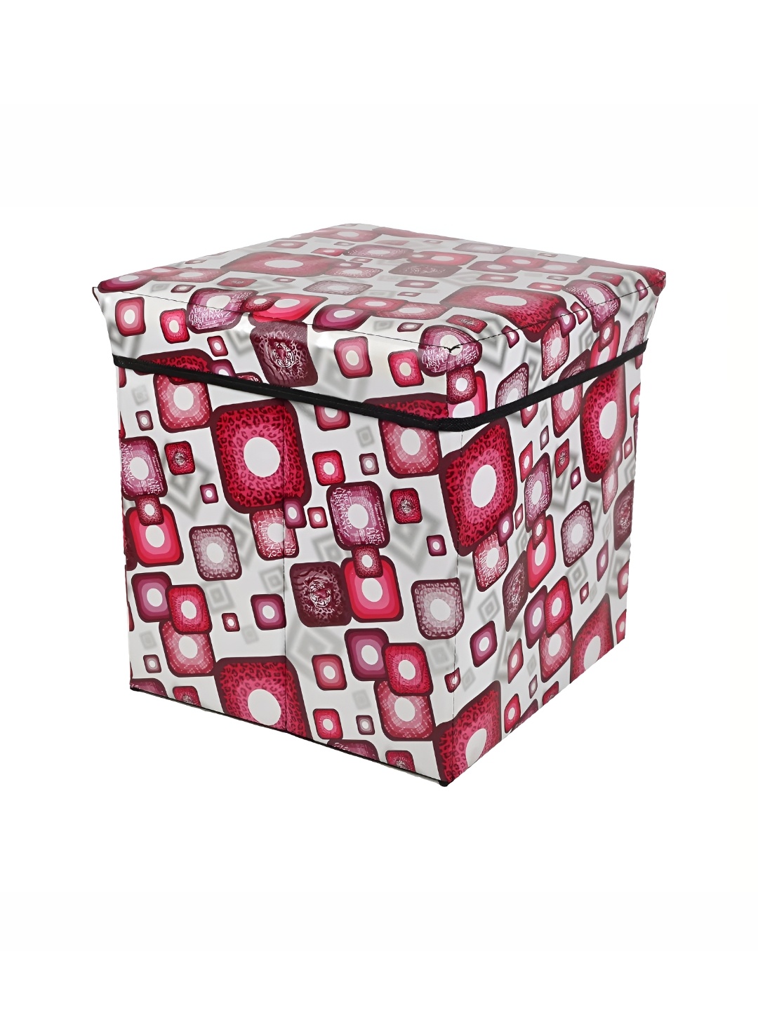 

Black gold Pink and White Printed Multi-Utility Organiser