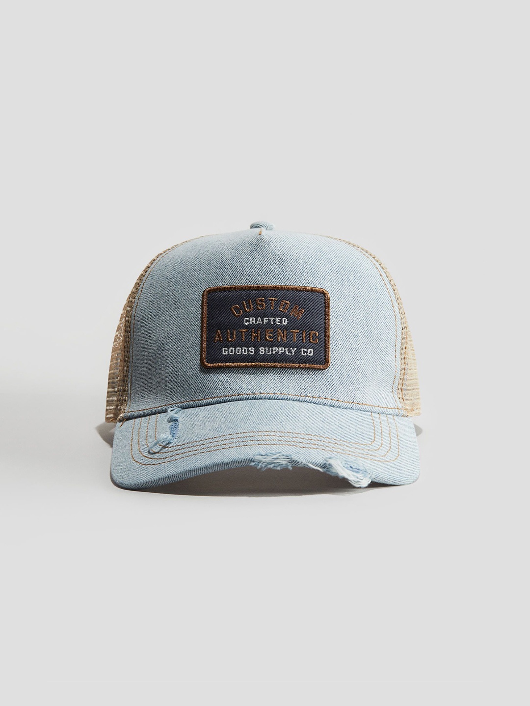 

H&M Denim Trucker Cap, Blue