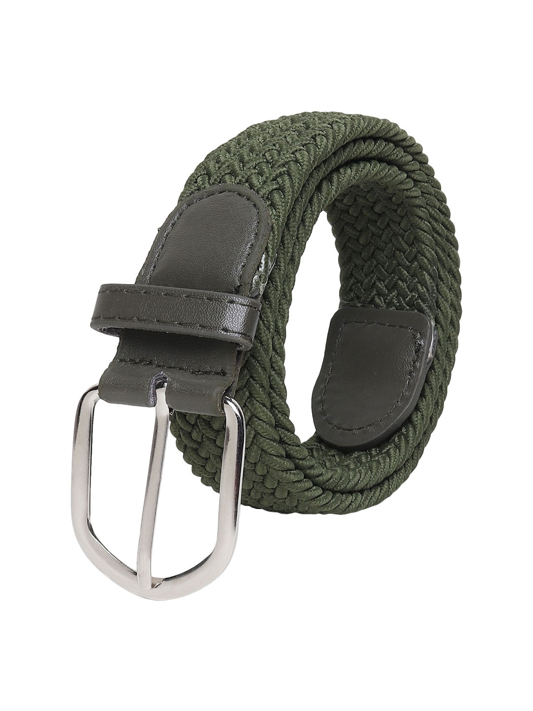 

Metronaut Men Textured Belt, Green