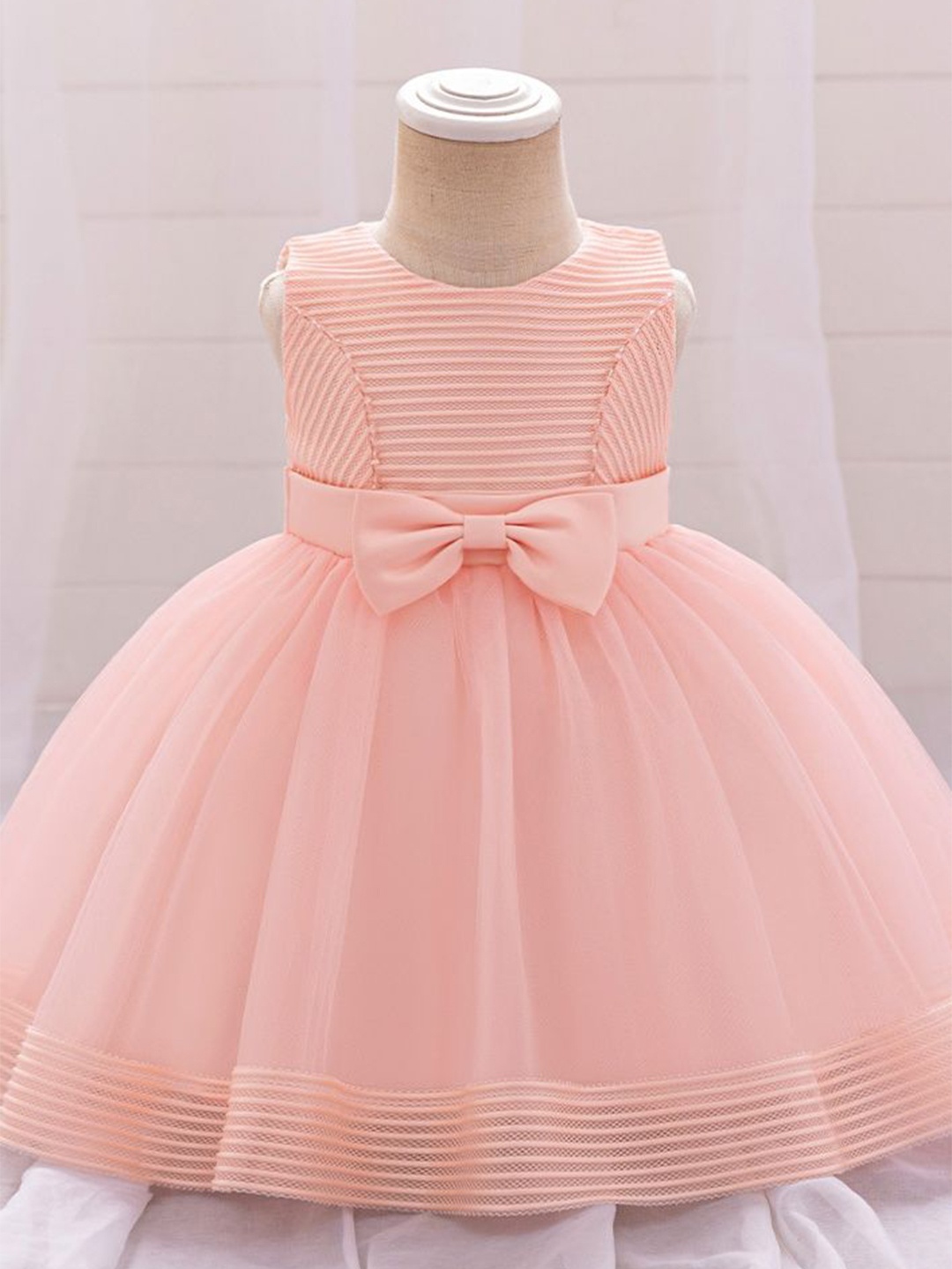 

LULU & SKY Girls Fit & Flare Dress, Pink