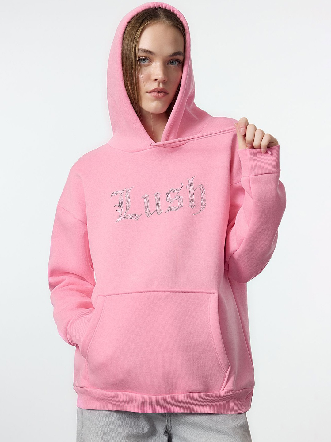 

Trendyol Women Printed Sweatshirt, Na