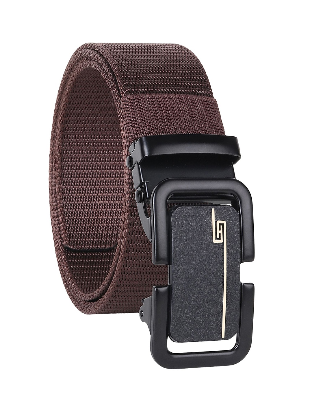 

Metronaut Men Textured Formal Belt, Brown