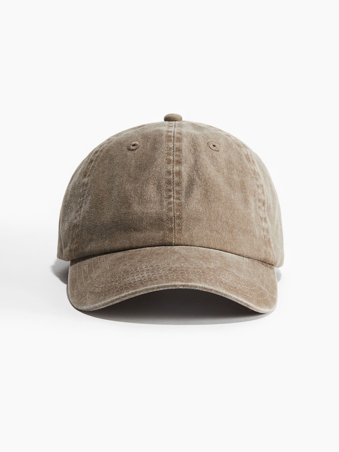 

H&M Cotton Twill Cap, Beige