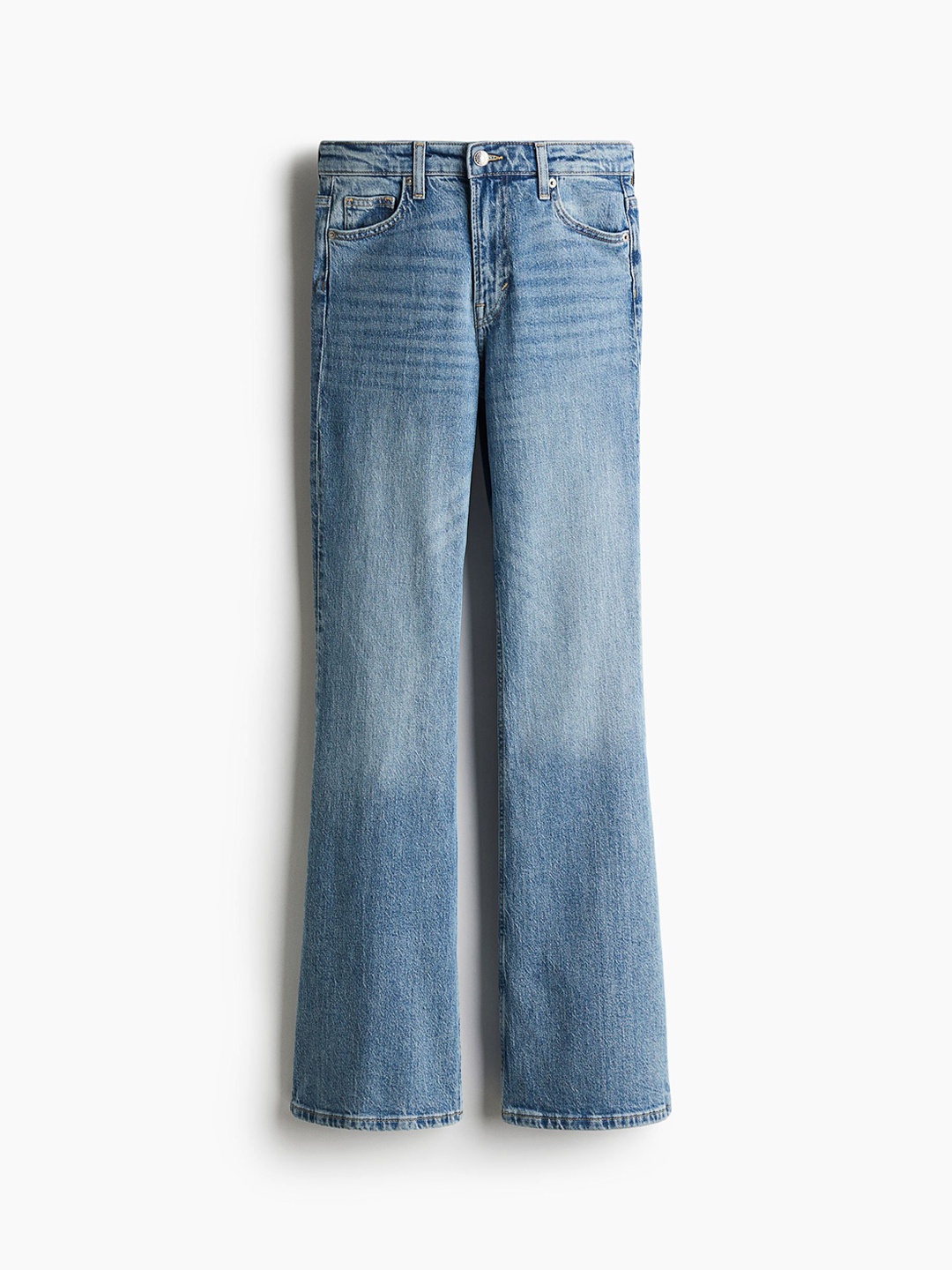 

H&M Flared High Jeans, Blue