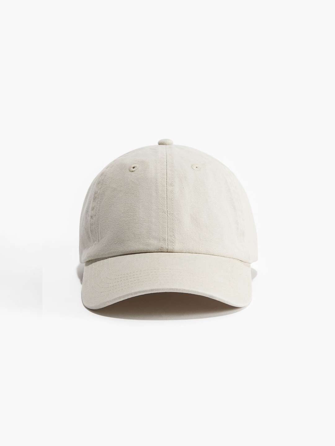 

H&M Cotton Twill Cap, Beige