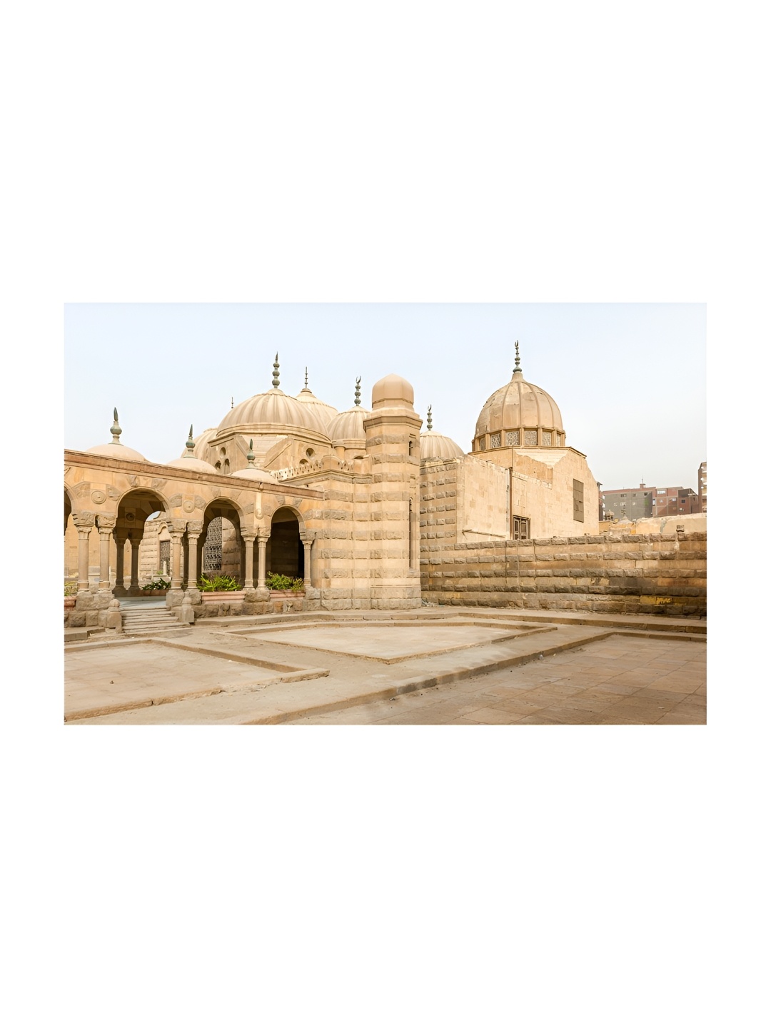 

Inephos Beige & White 1 Piece Religious Printed Canvas Wall Art