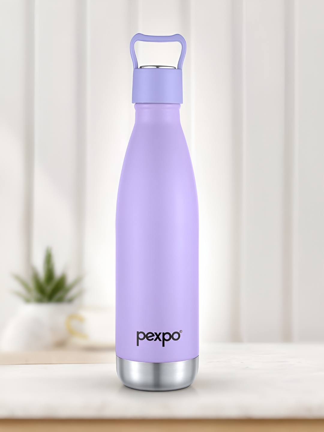 

Erica Double wall Thermosteel Hot & Cold orchid Purple Insulated Bottle-500ml