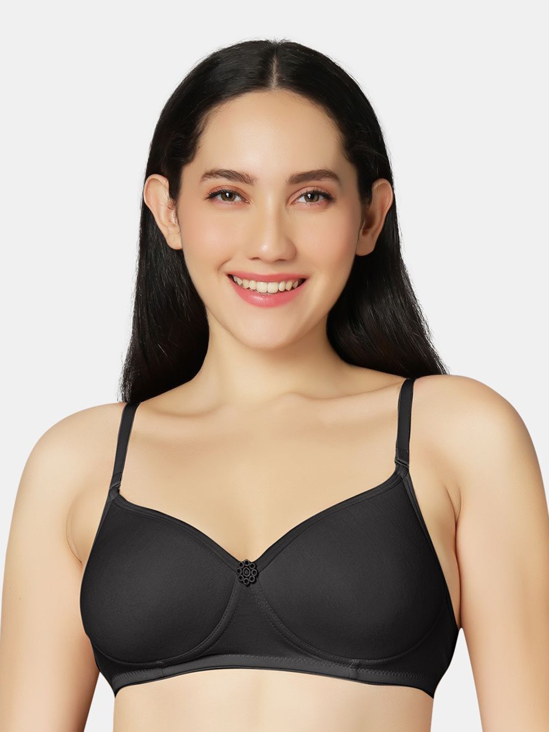 

Sonari Bra Medium Coverage Lightly Padded, Black