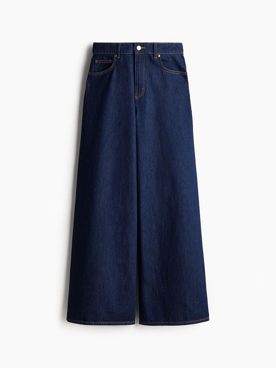 

H&M Wide High Jeans, Blue