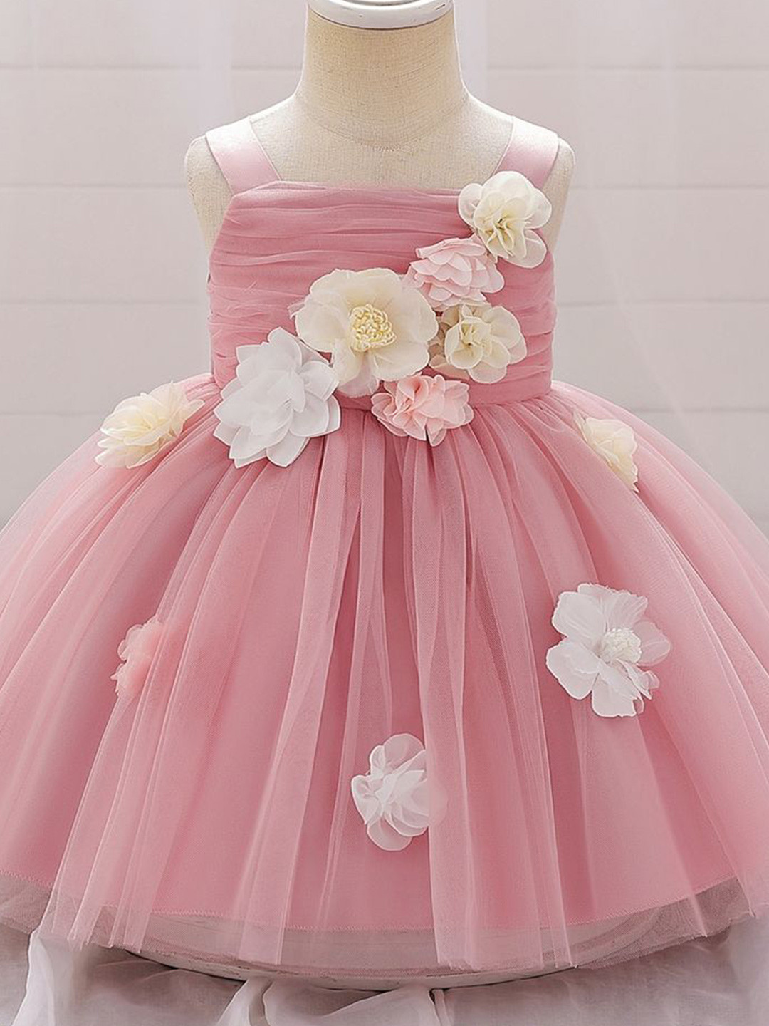 

LULU & SKY Fit & Flare Dress, Pink
