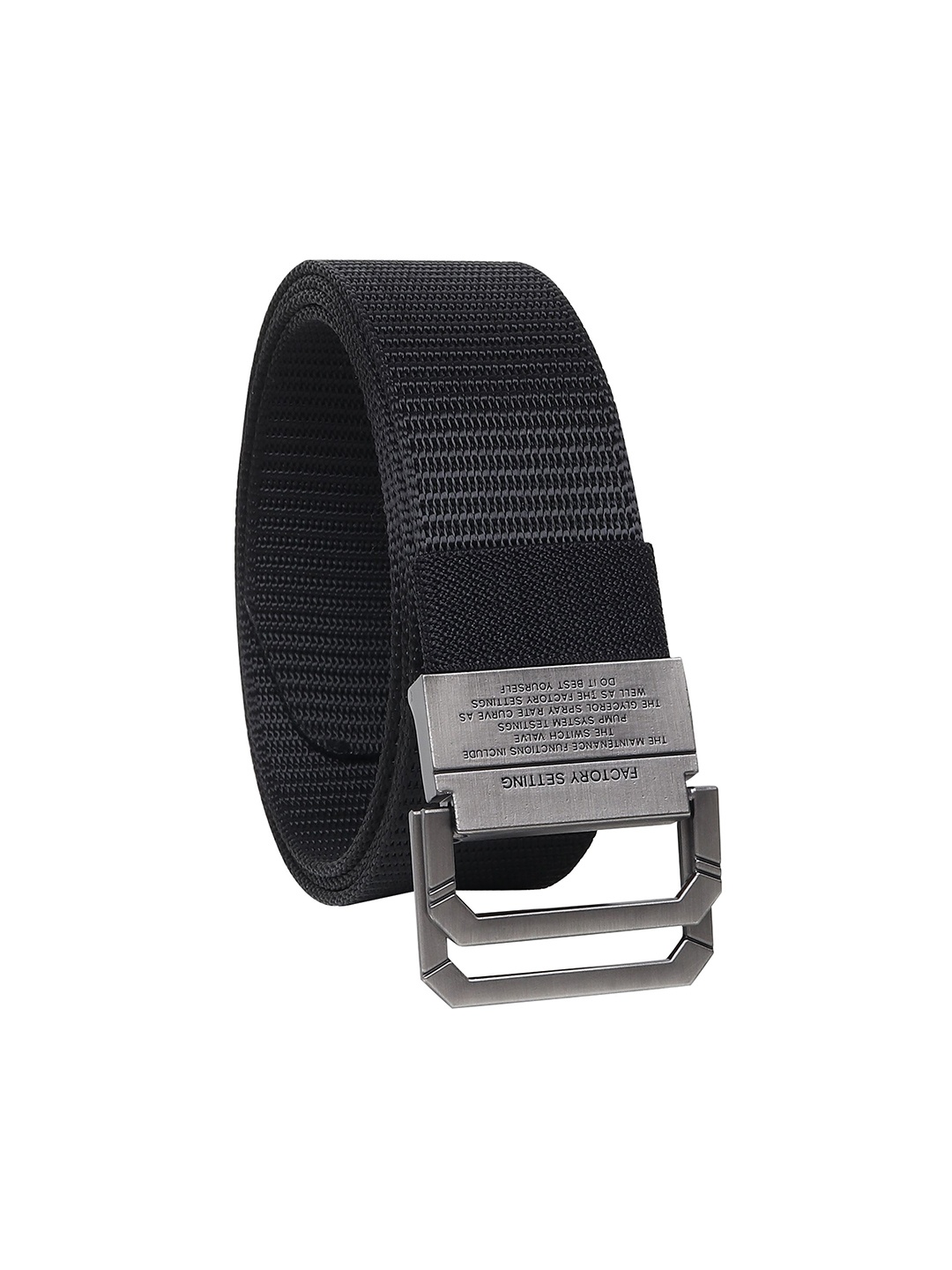 

Metronaut Men Textured Belt, Black