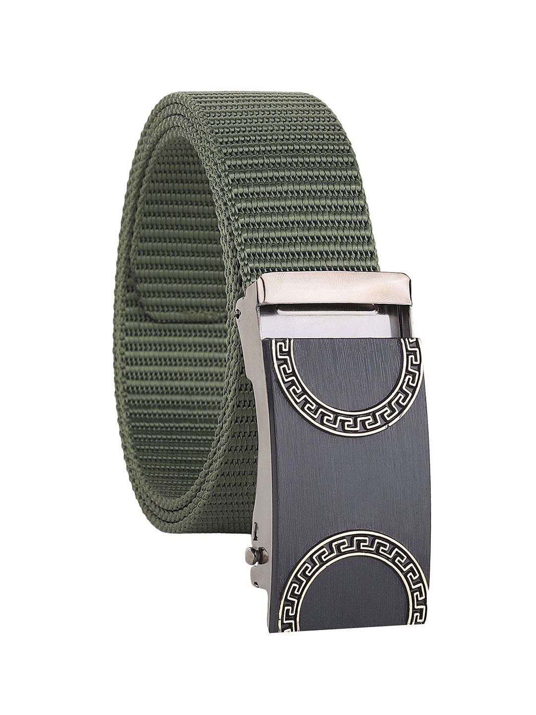 

Metronaut Men Fabric Belt, Green