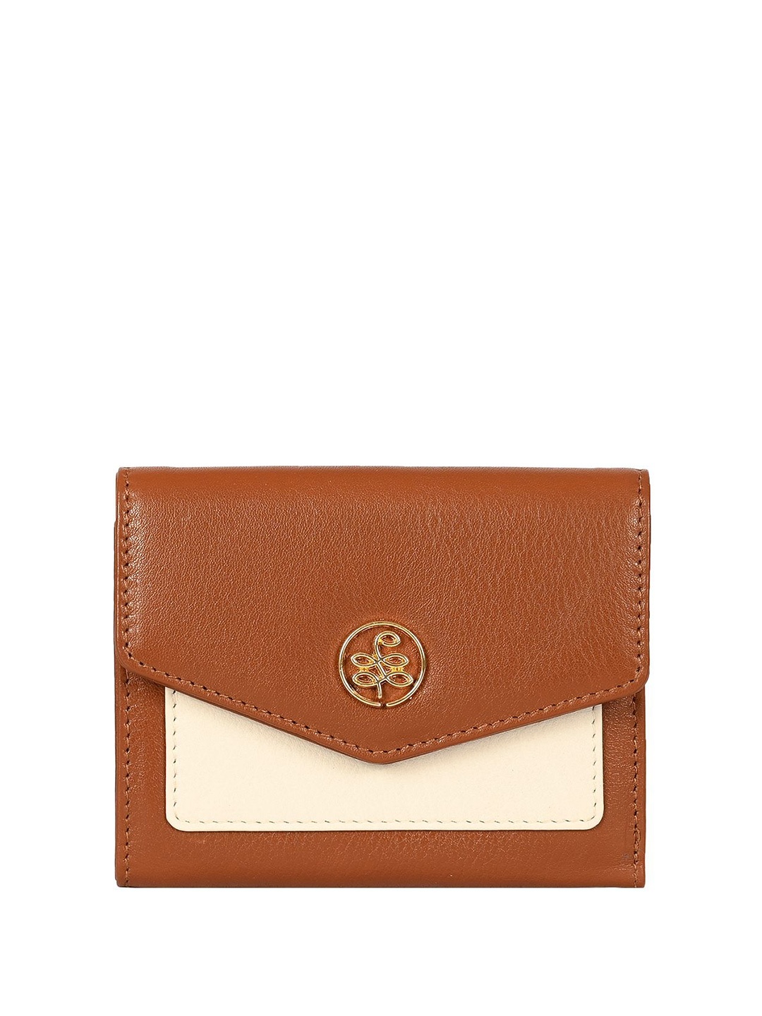 

Eske Women Beatrice The Trifold wallet, Tan