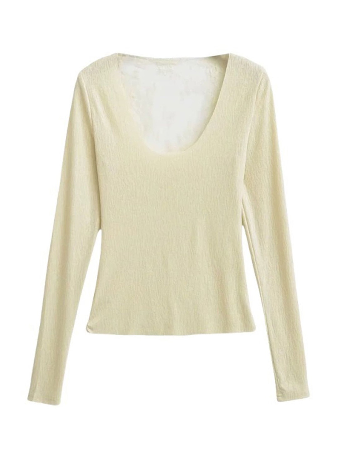 

LULU & SKY Women Fitted Top, Beige