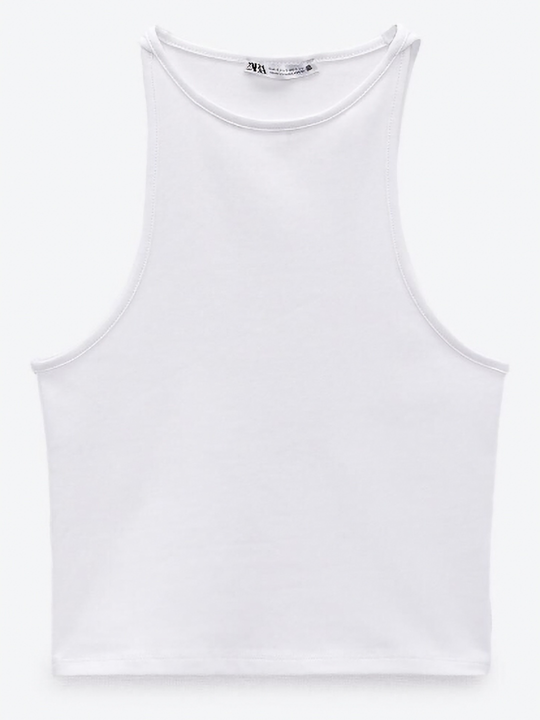 

ZARA Women Sports Pockets T-shirt, White