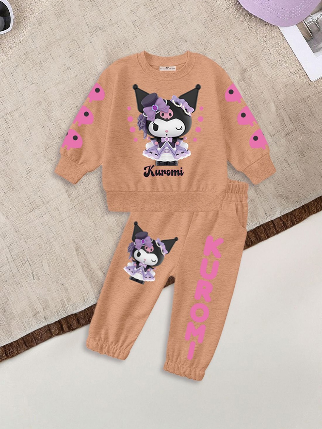 

FOREVER FRIDAY Girls Pyjamas, Brown