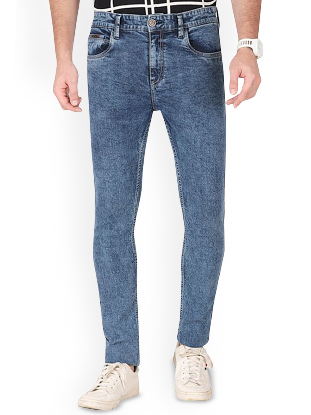 

Monterresy SF Men Original Slim Fit Stretchable Jeans, Blue