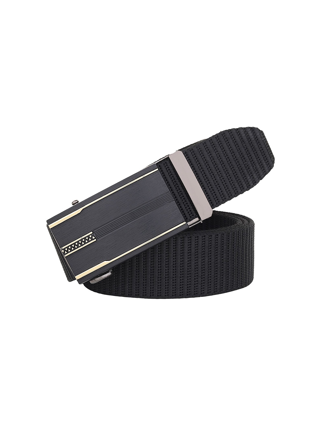 

Metronaut Men Textured Belt, Black