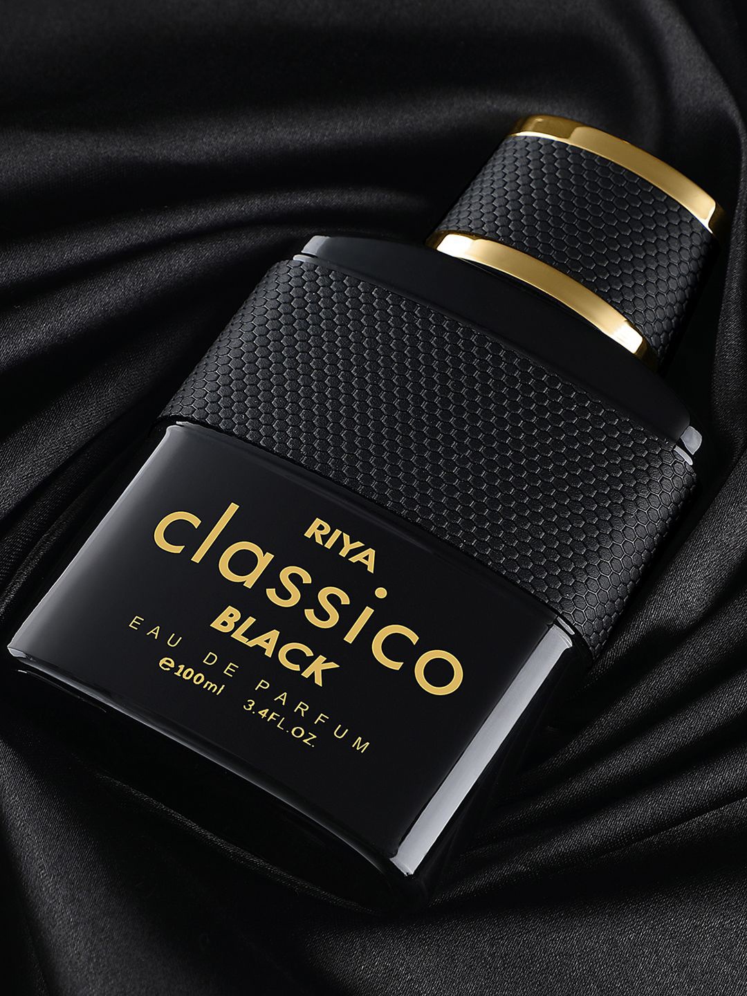 

RIYA Classcio Black Men Long Lasting Eau De Perfume - 100 ml