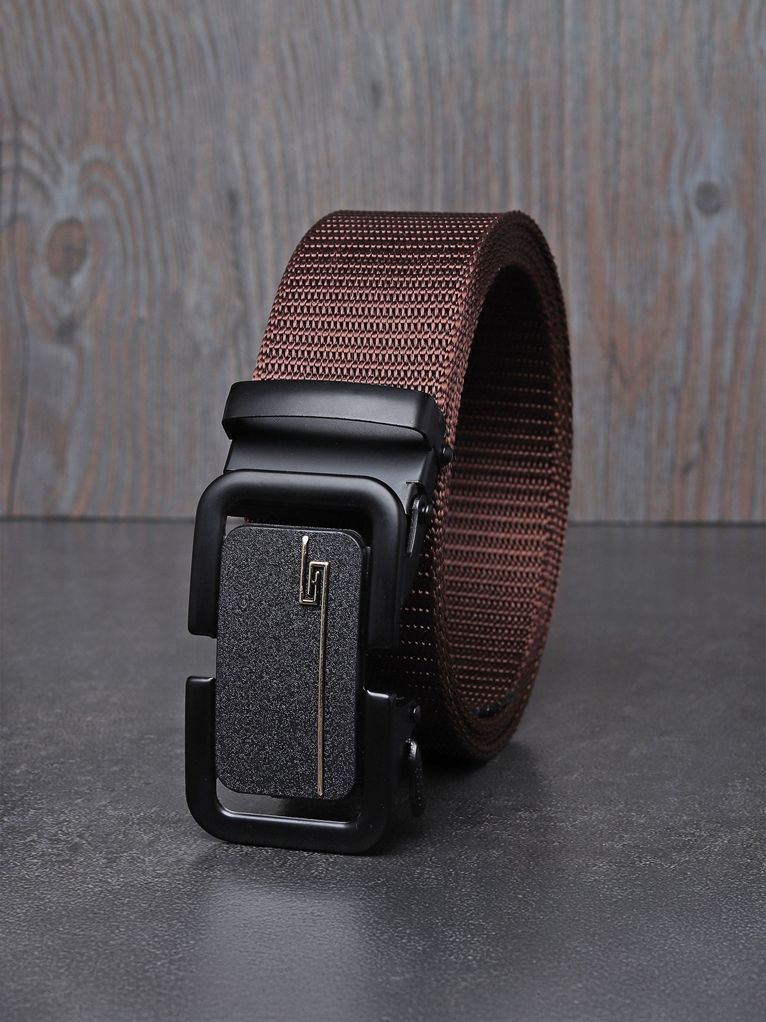 

Metronaut Men Textured Belt, Brown