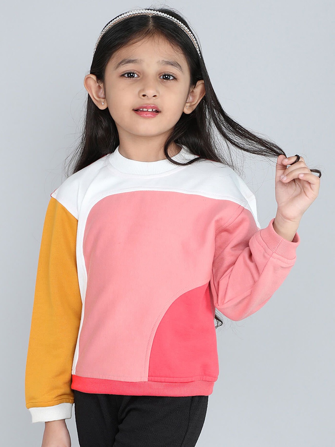 

taffykids Girls Sweatshirt, Multi
