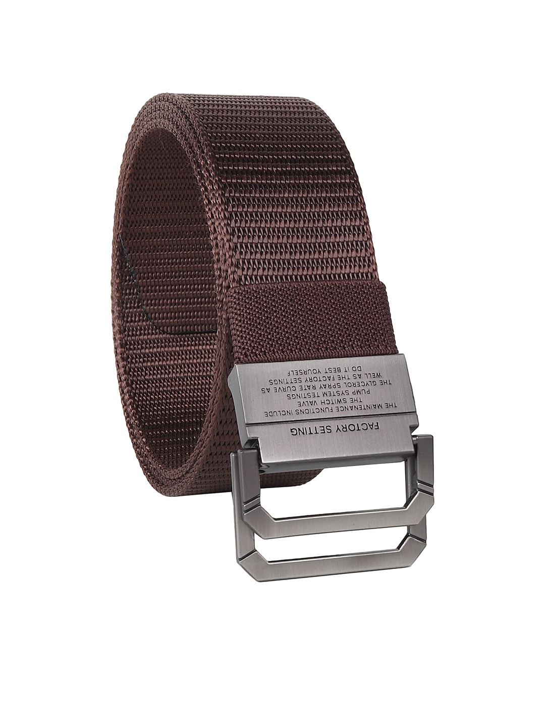 

Metronaut Men Textured Belt, Brown