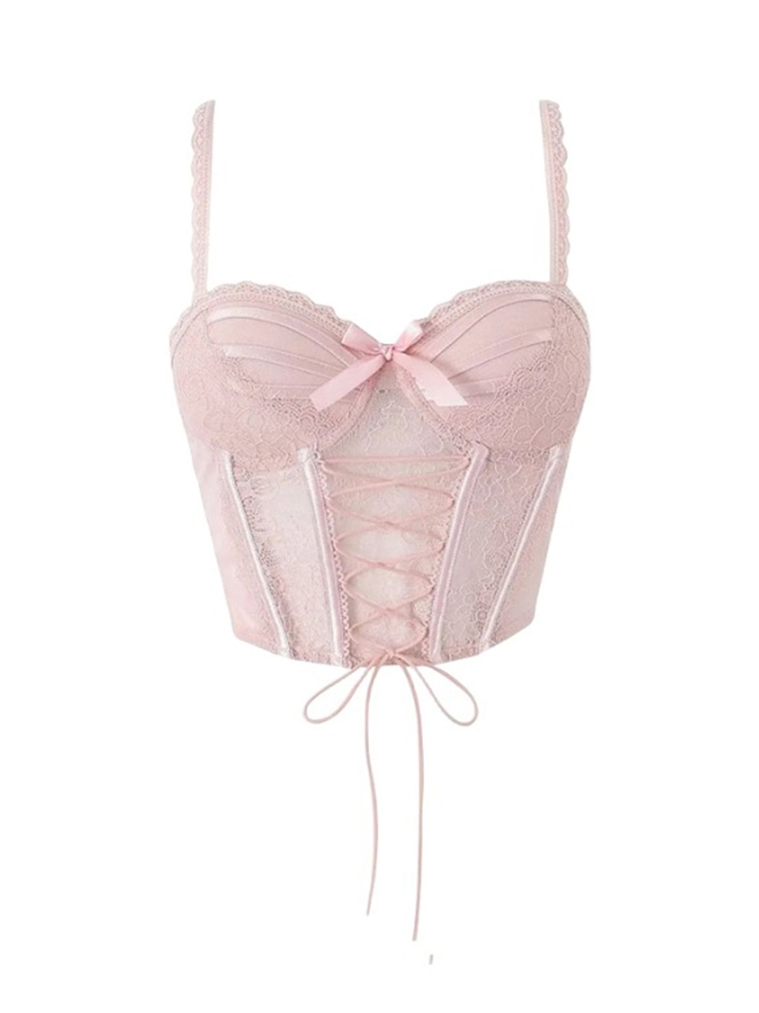 

LULU & SKY Striped Puff Sleeve Top, Pink