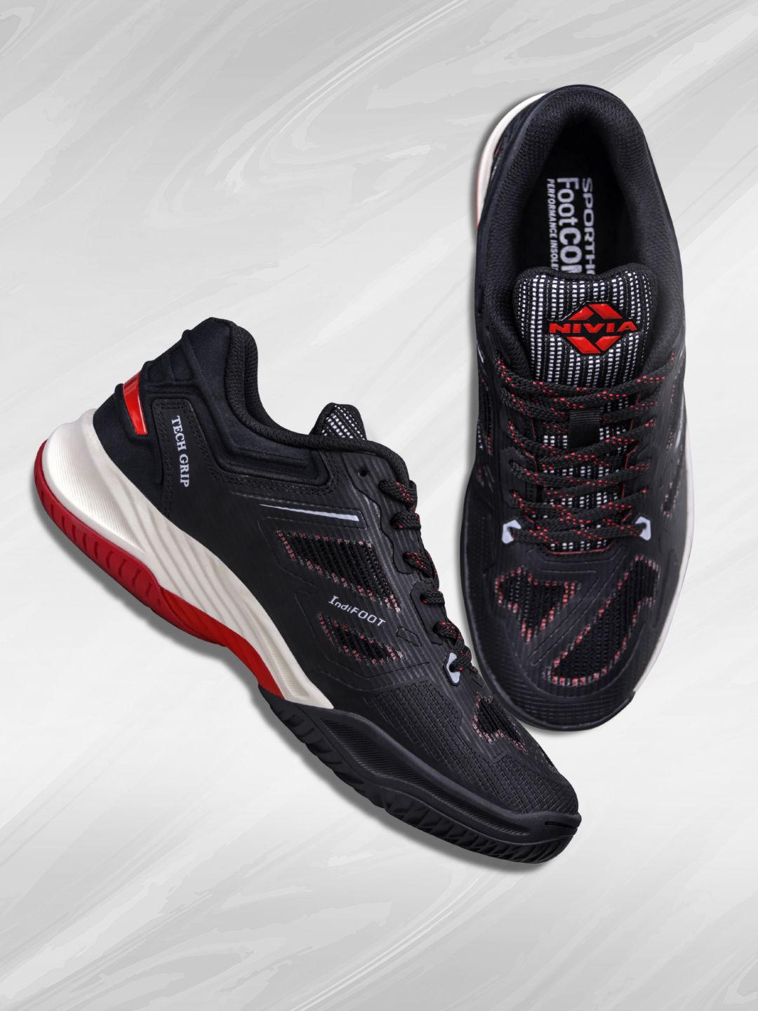 

NIVIA Men OPA Pickleball Shoes, Black
