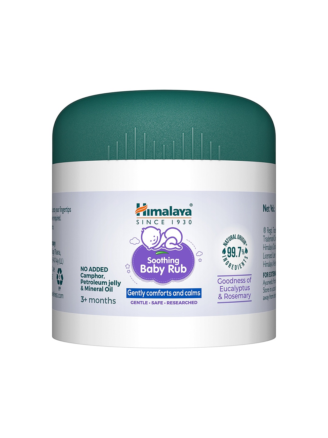 

Himalaya Soothing Baby Rub with Eucalyptus Oil - 15ml, White