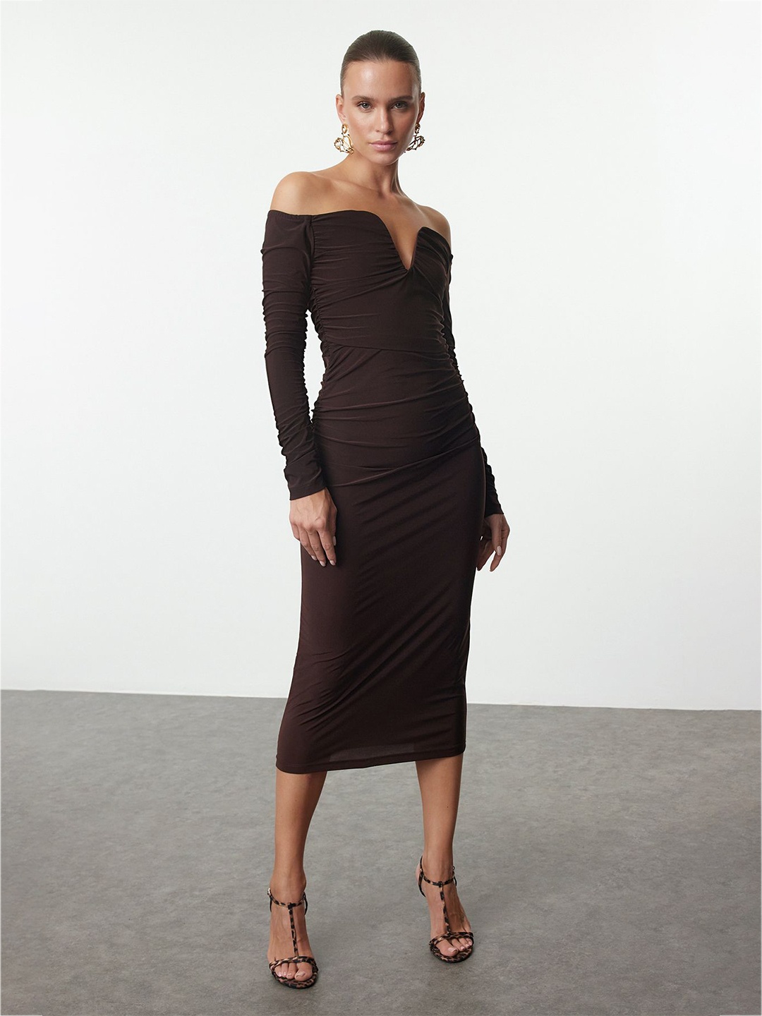 

Trendyol Dress, Brown