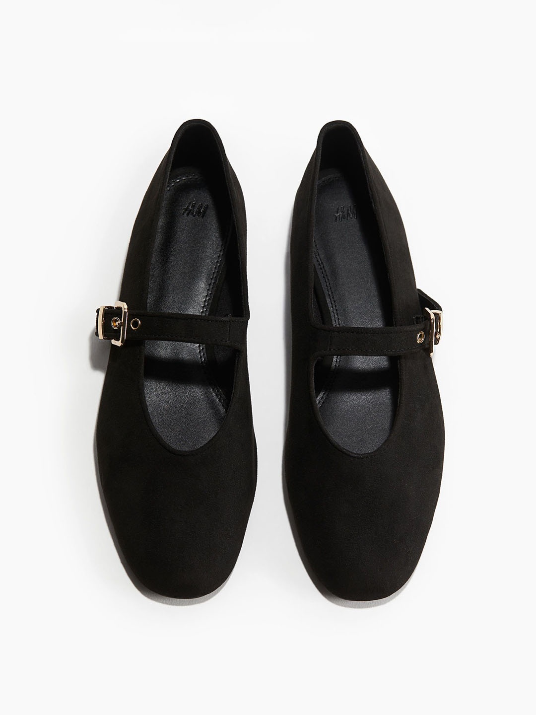 

H&M Mary Jane Ballet Pumps, Black