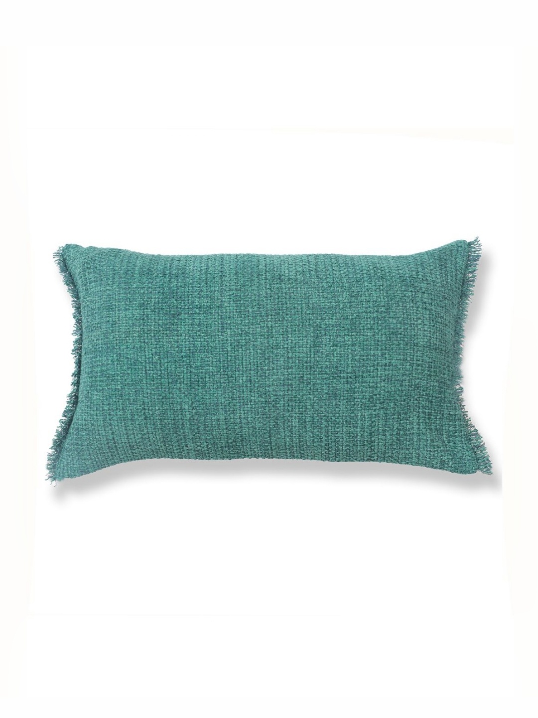 

ONSETHOMES Dastaan Blue Self Design Rectangle Cushion Covers