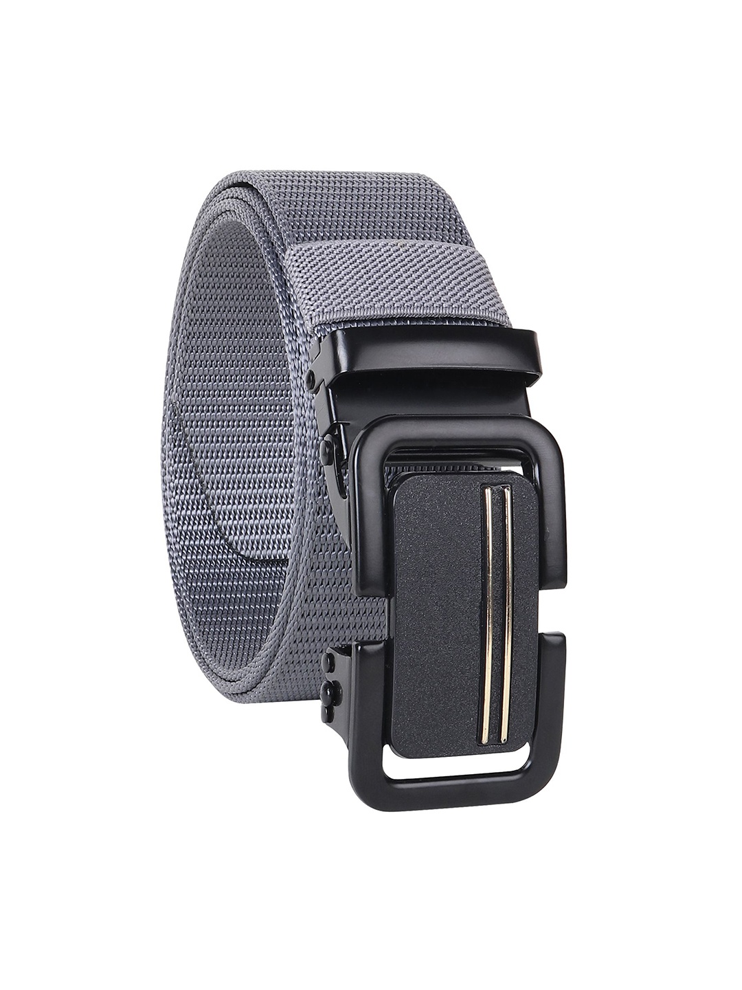 

Metronaut Men Textured Formal Belt, Grey