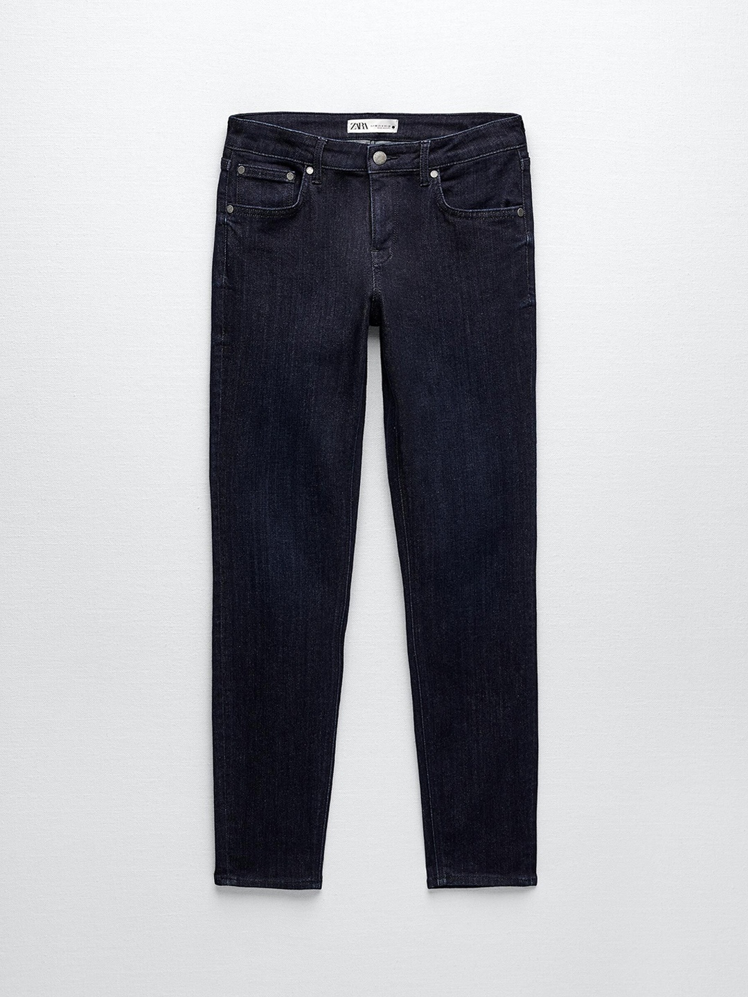 

ZARA Women Trousers, Navy blue