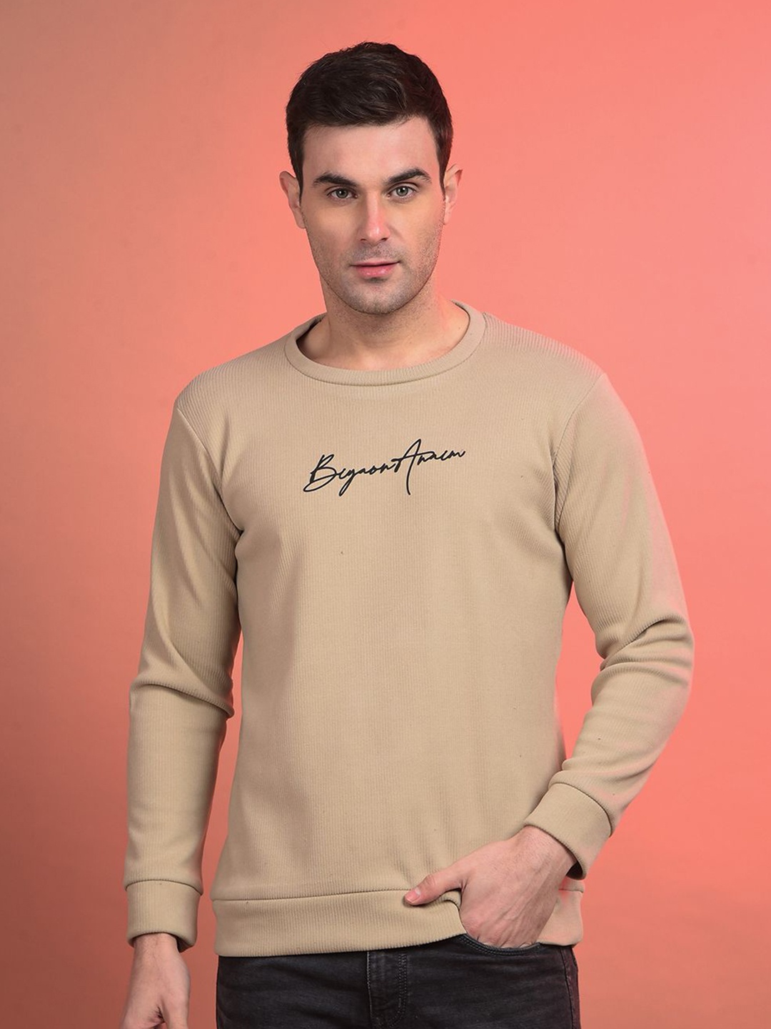 

COBB Men Sweatshirt, Beige