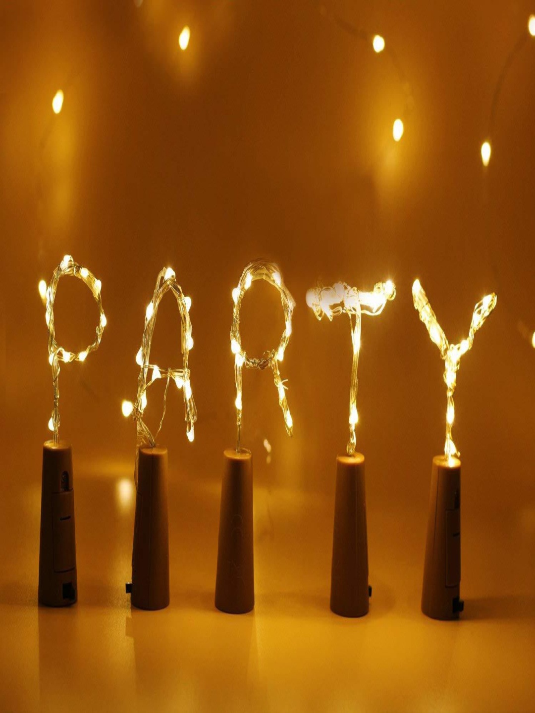 

ENORMITY Yellow & White Cylindrical Shape String Lights