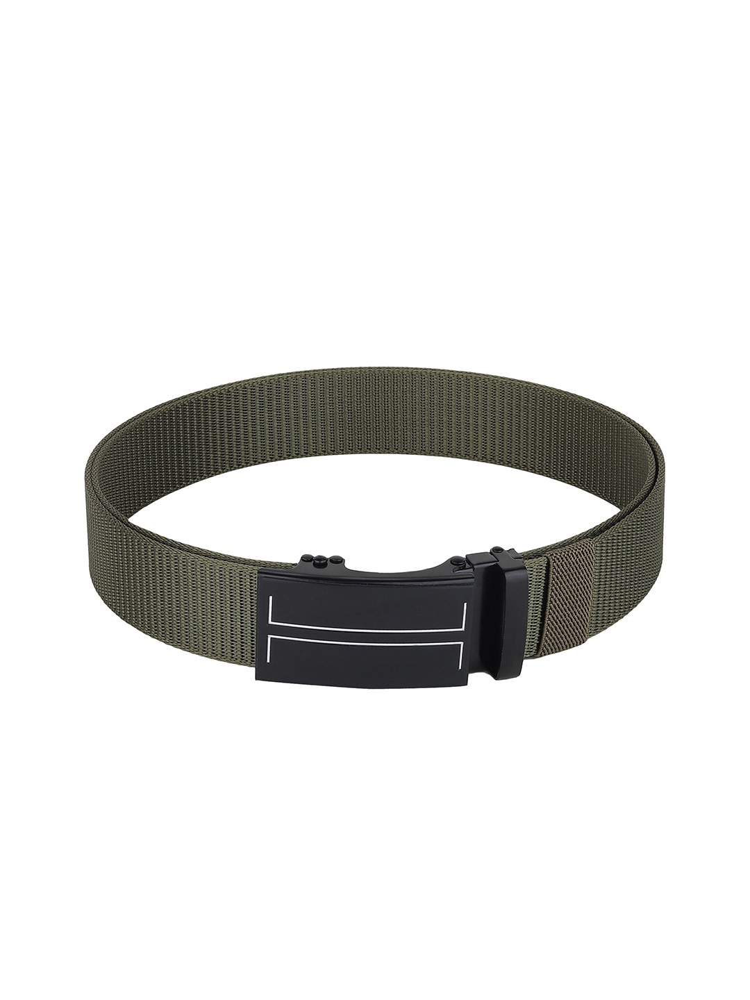 

Metronaut Men Textured Belt, Green
