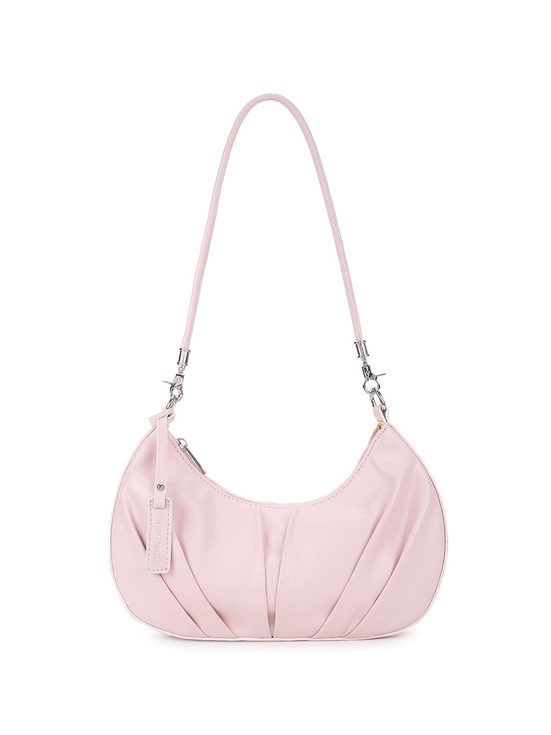 

Fastrack PU Shopper Shoulder Bag with Quilted, Pink