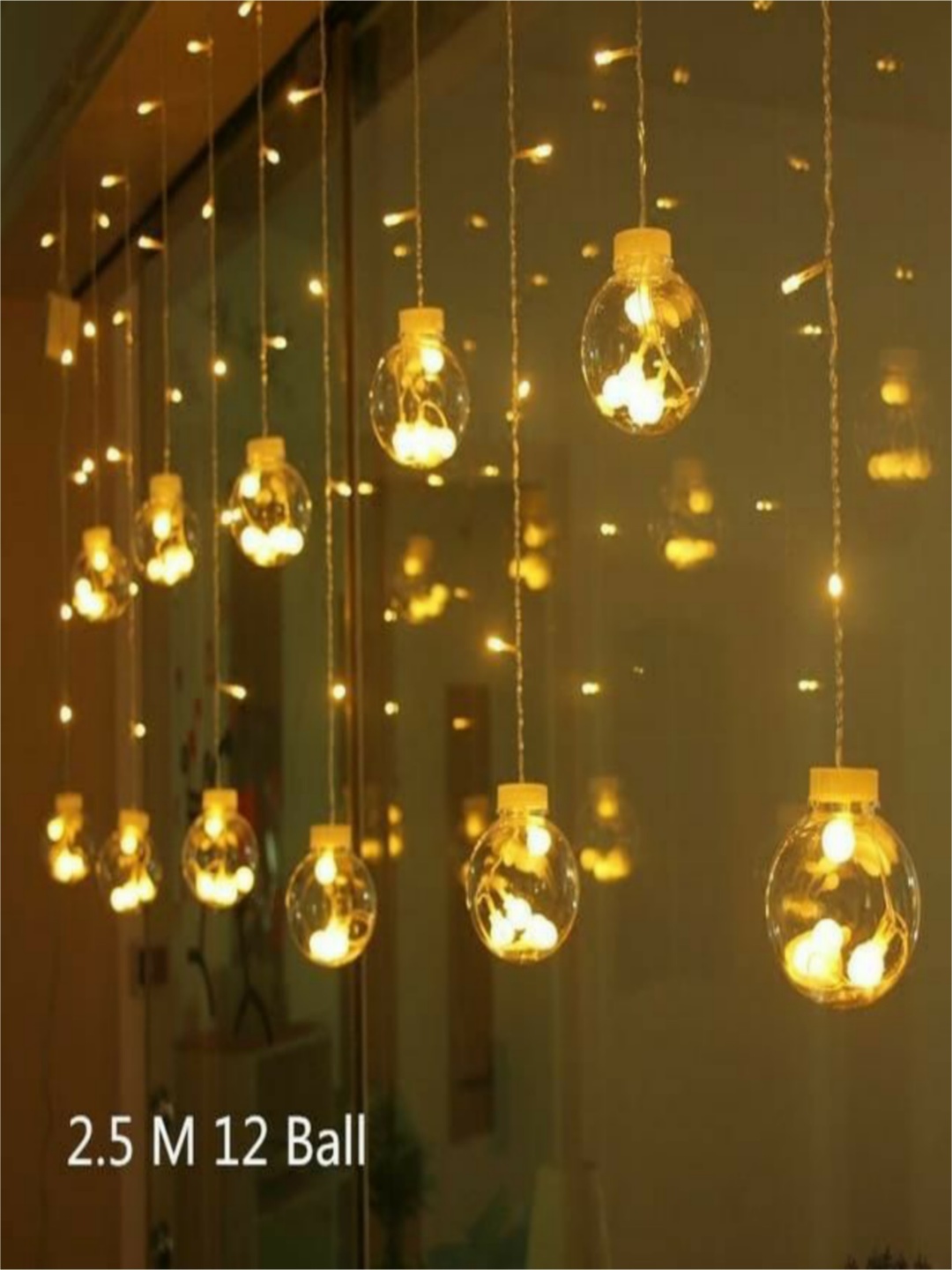 

ENORMITY Yellow Cylindrical Shape String Light